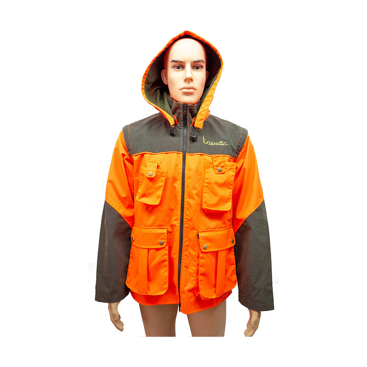 Giacca Kevlar con cordura arancione