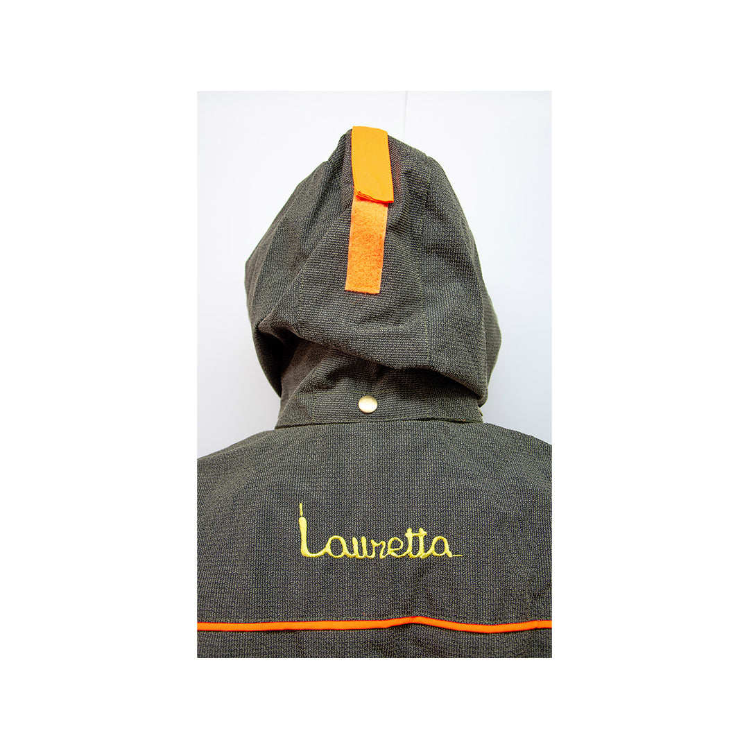 Giacca Kevlar con inserti arancioni