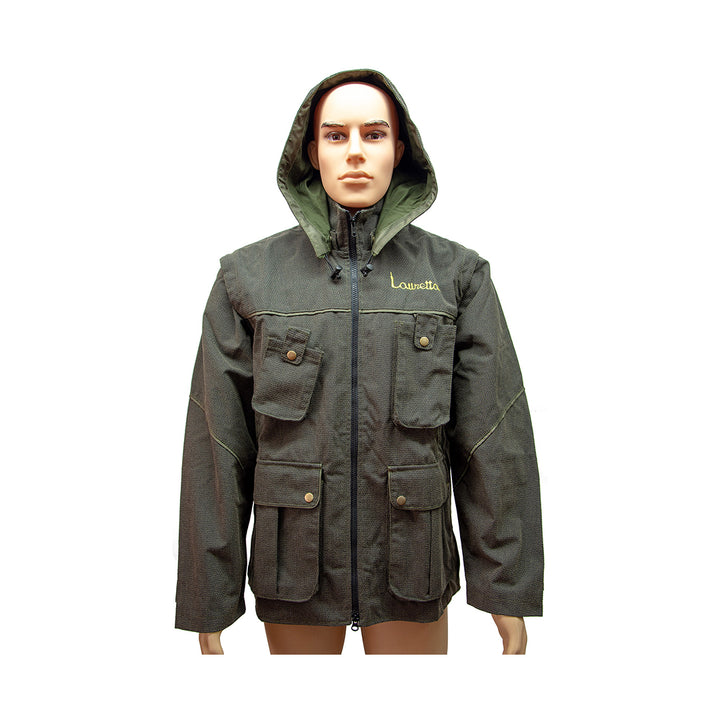 Giacca Kevlar con inserti verdi