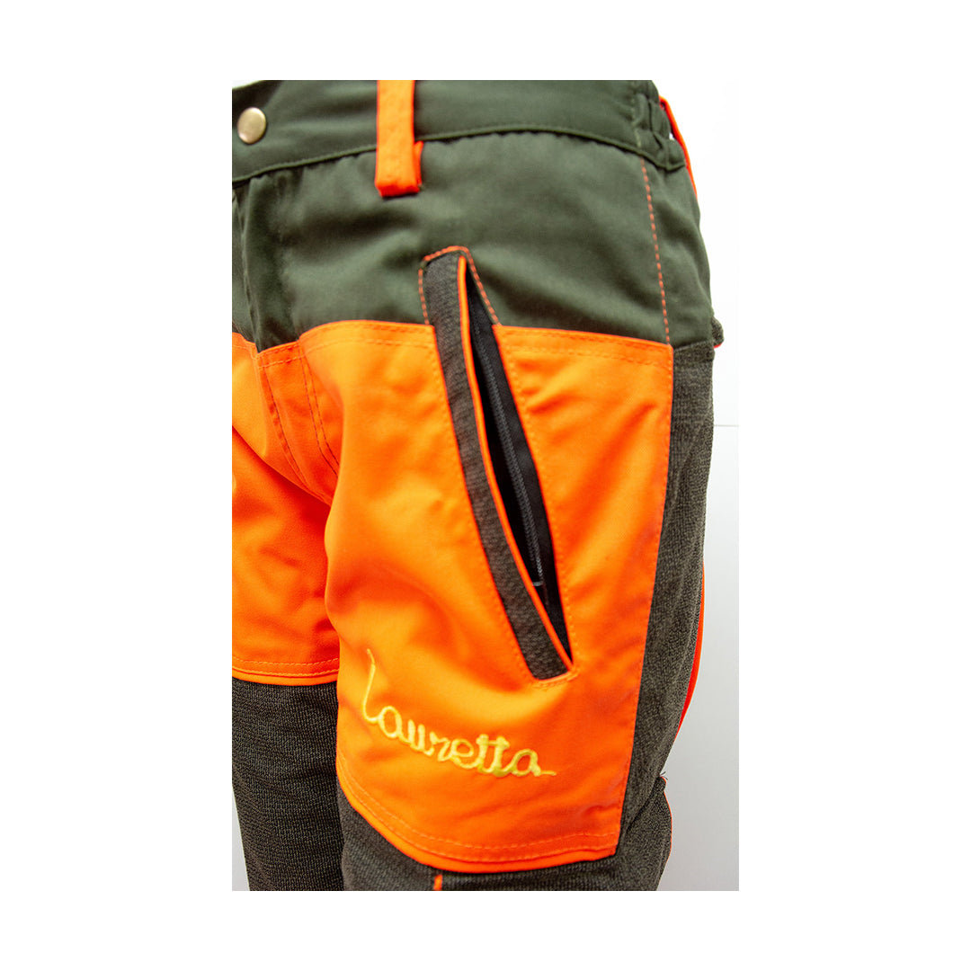 Pantalone Kevlar e Cordura arancione