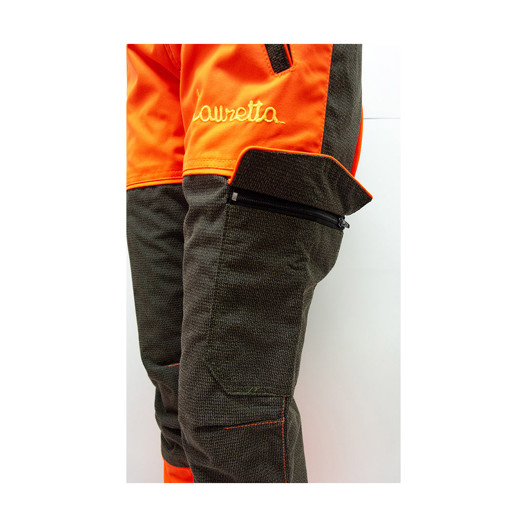 Pantalone Kevlar e Cordura arancione