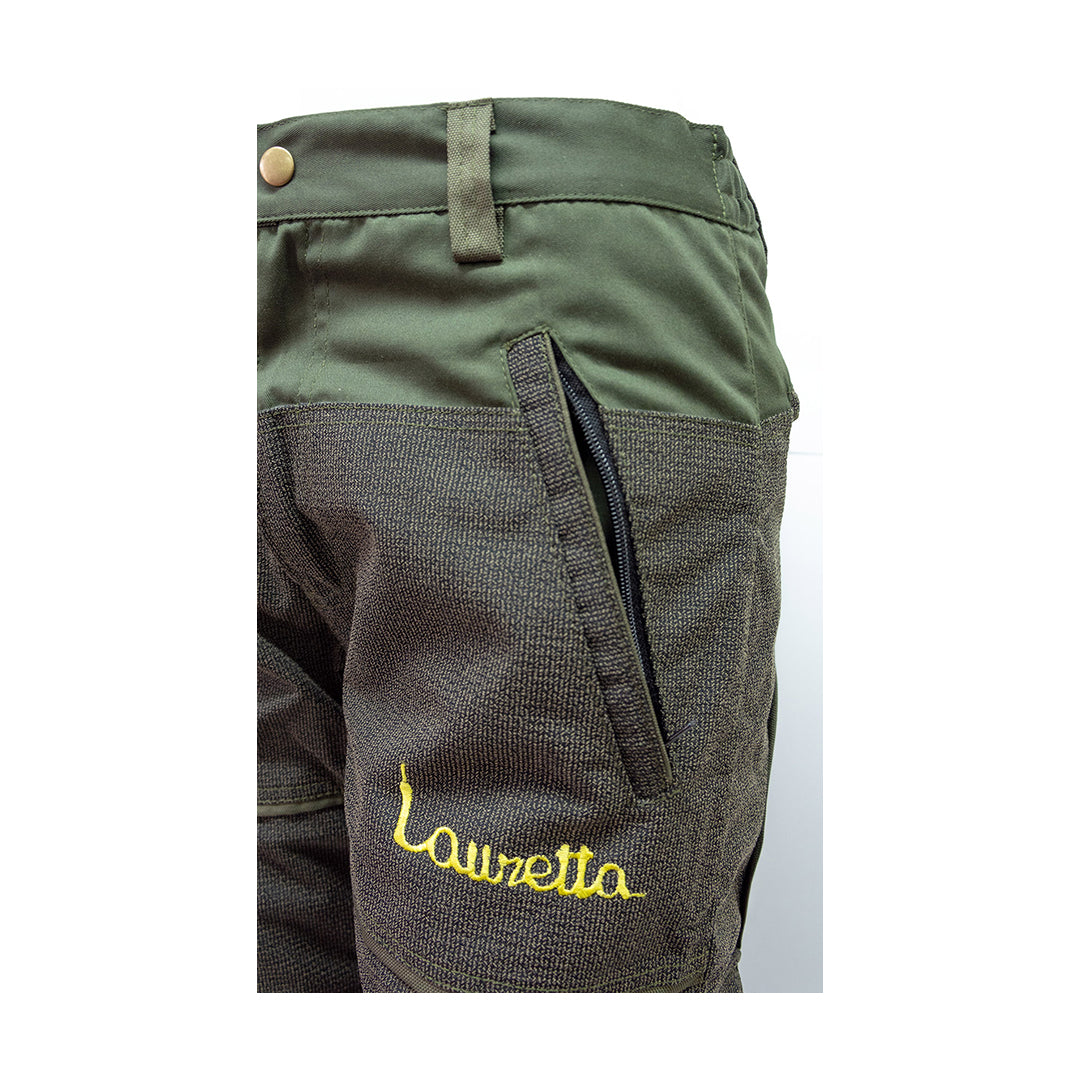 Pantalone Kevlar con inserti verdi