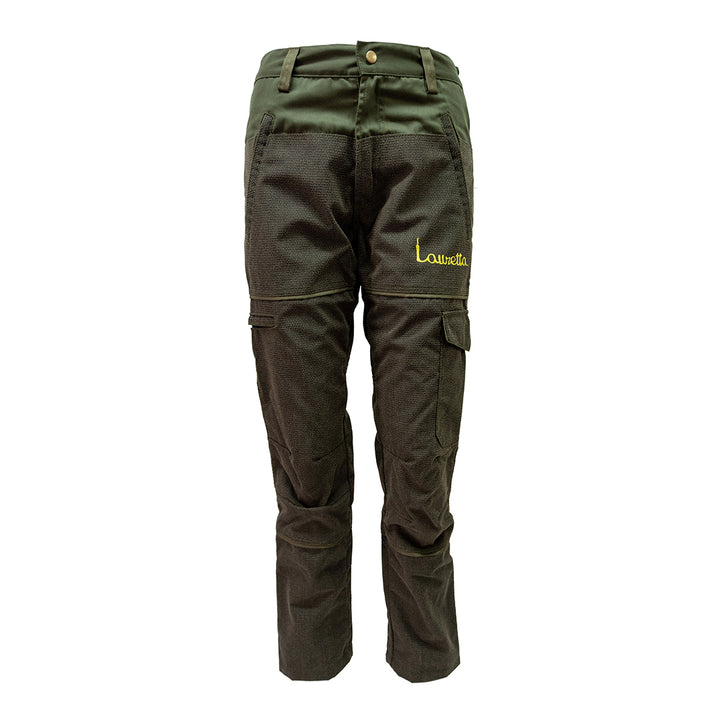 Pantalone Kevlar con inserti verdi