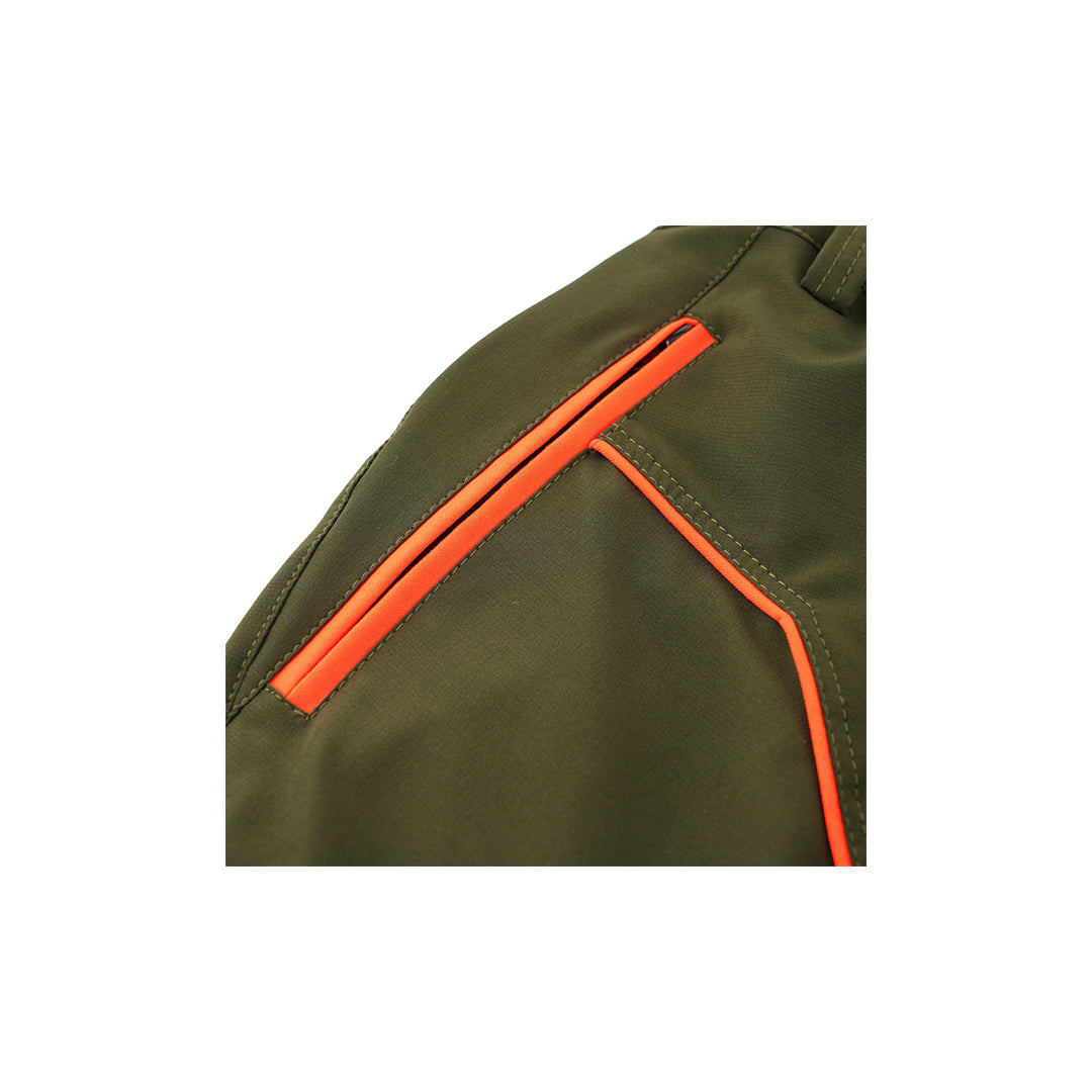 Pantalone elasticizzato con riporti in kevlar