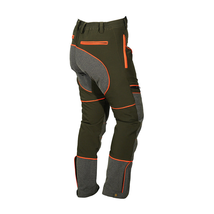 Pantalone elasticizzato con riporti in kevlar