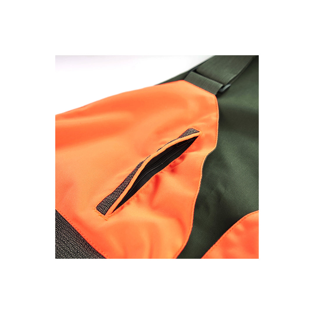 Trisacca cordura arancione/kevlar