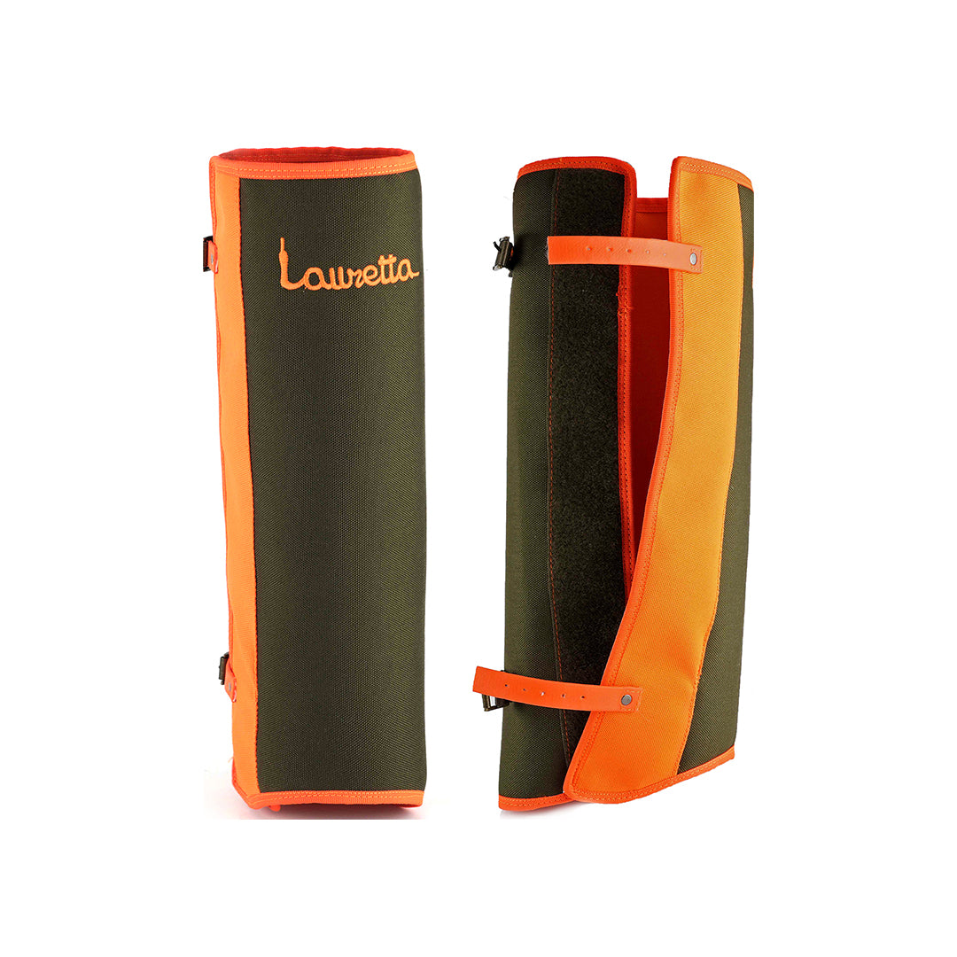 Ghetta verde/arancio no zip idrorepellente e antispino