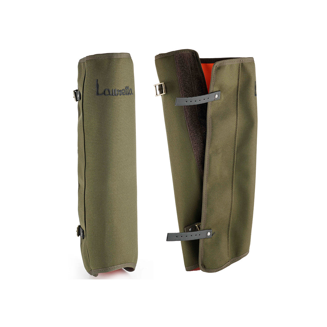 Ghetta verde no zip idrorepellente e antispino