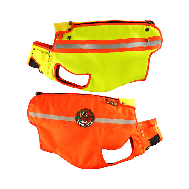 Giubbetto anticinghiale bicolore con bande